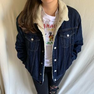Oversized GAP Sherpa Jacket
